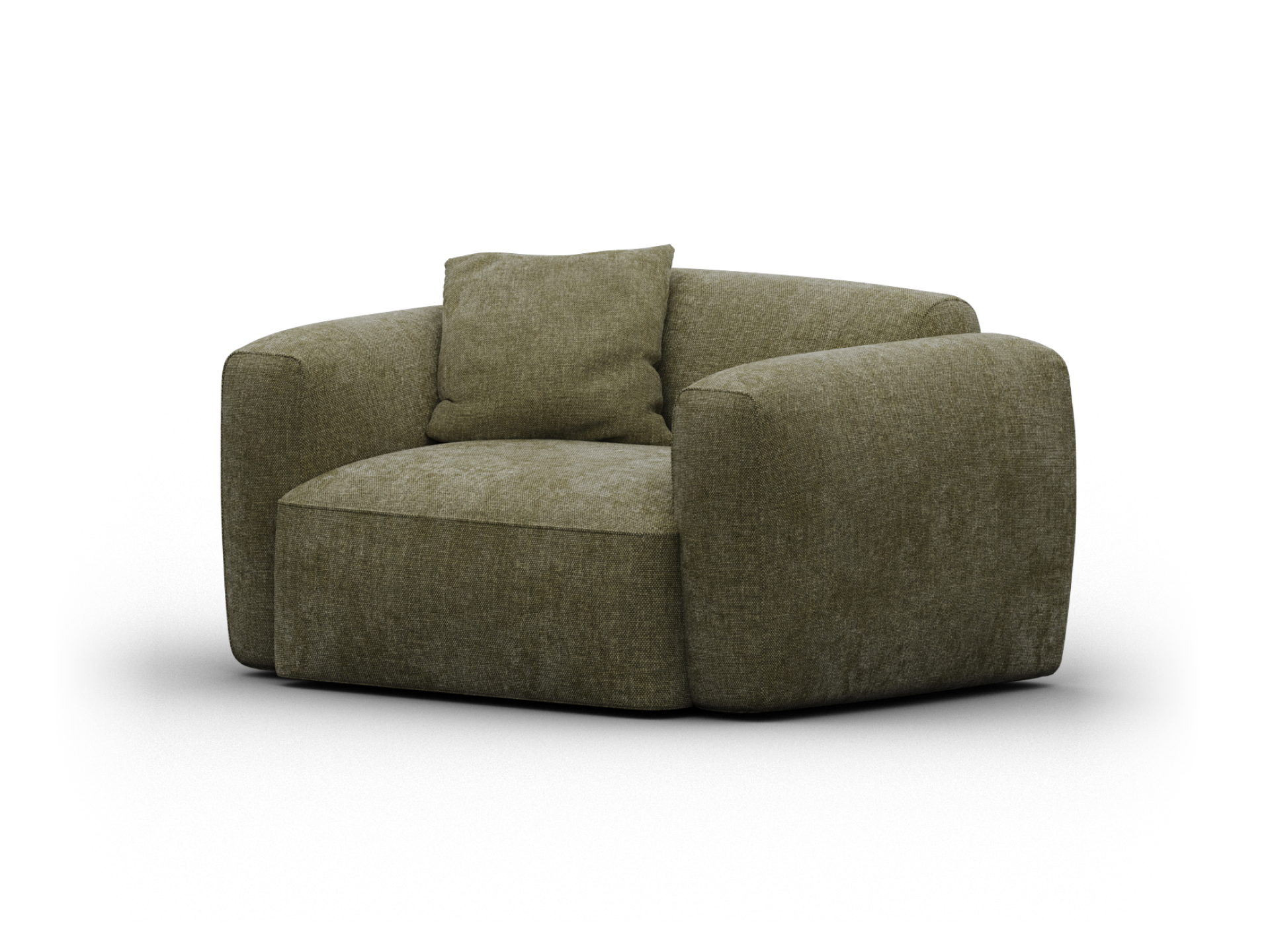 Torquay Modular Armchair - Extra Wide / Forest Dawn (Luxe edition)