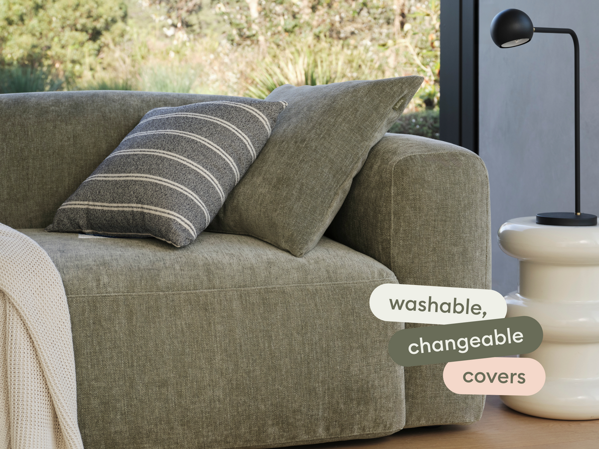 Torquay Modular Sofa Cover Packs - Forest Dawn (Luxe edition) / 2 Sections / Regular