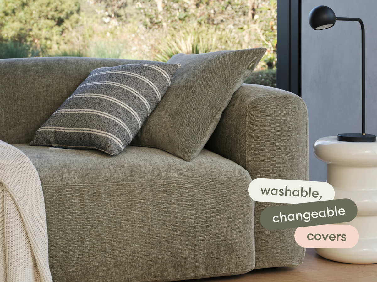 Torquay Modular Sofa Cover Packs - Forest Dawn (Luxe edition) / 4 Sections / Regular