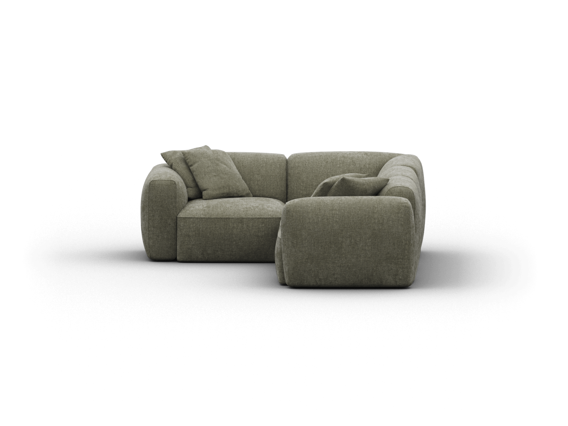 Torquay Modular Sofa - Forest Dawn (Luxe edition) / 4 Sections / Regular