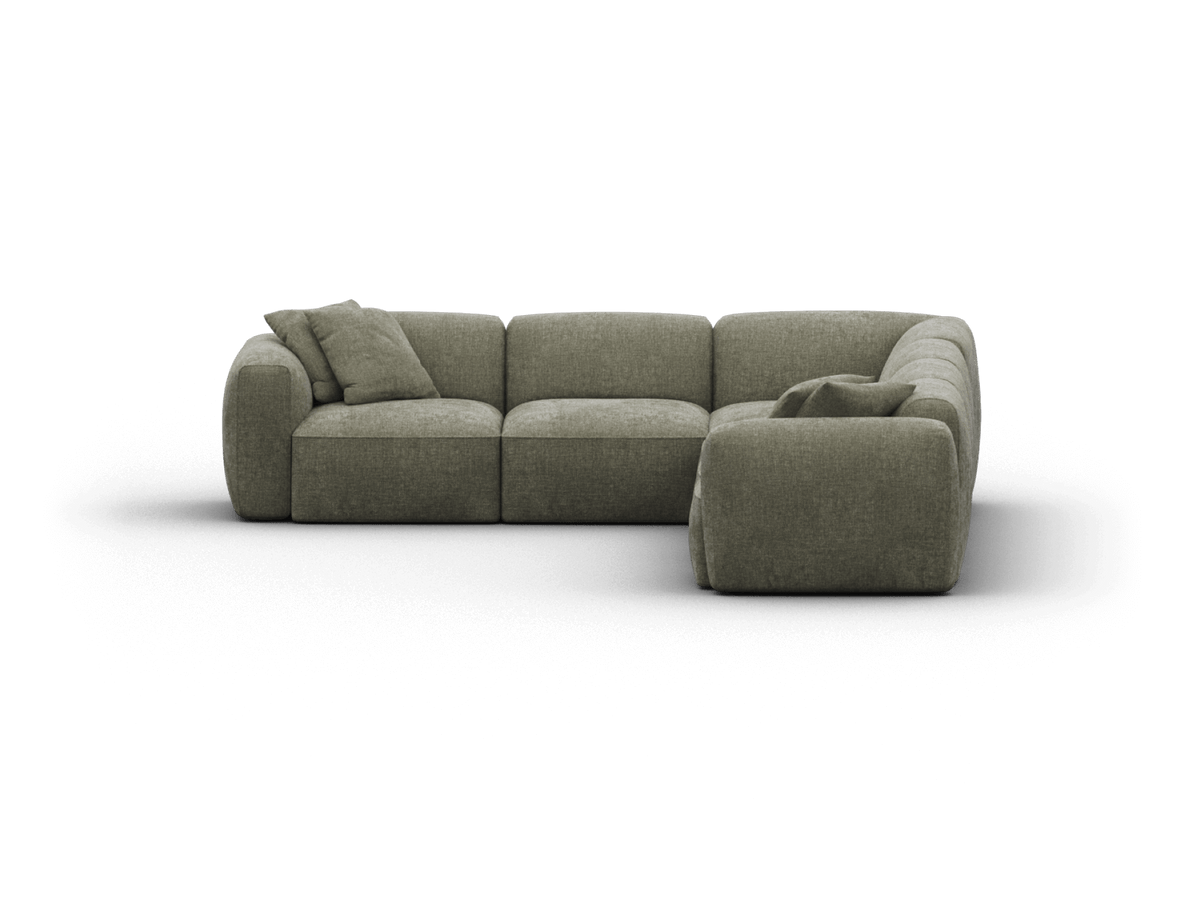 Torquay Modular Sofa - Forest Dawn (Luxe edition) / 6 Sections / Regular