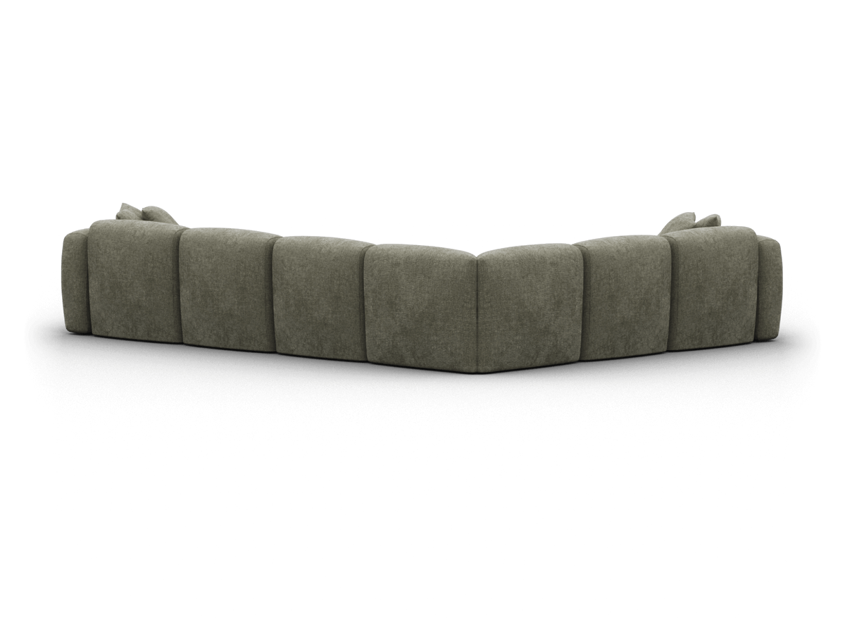 Torquay Modular Sofa - Forest Dawn (Luxe edition) / 6 Sections / Regular