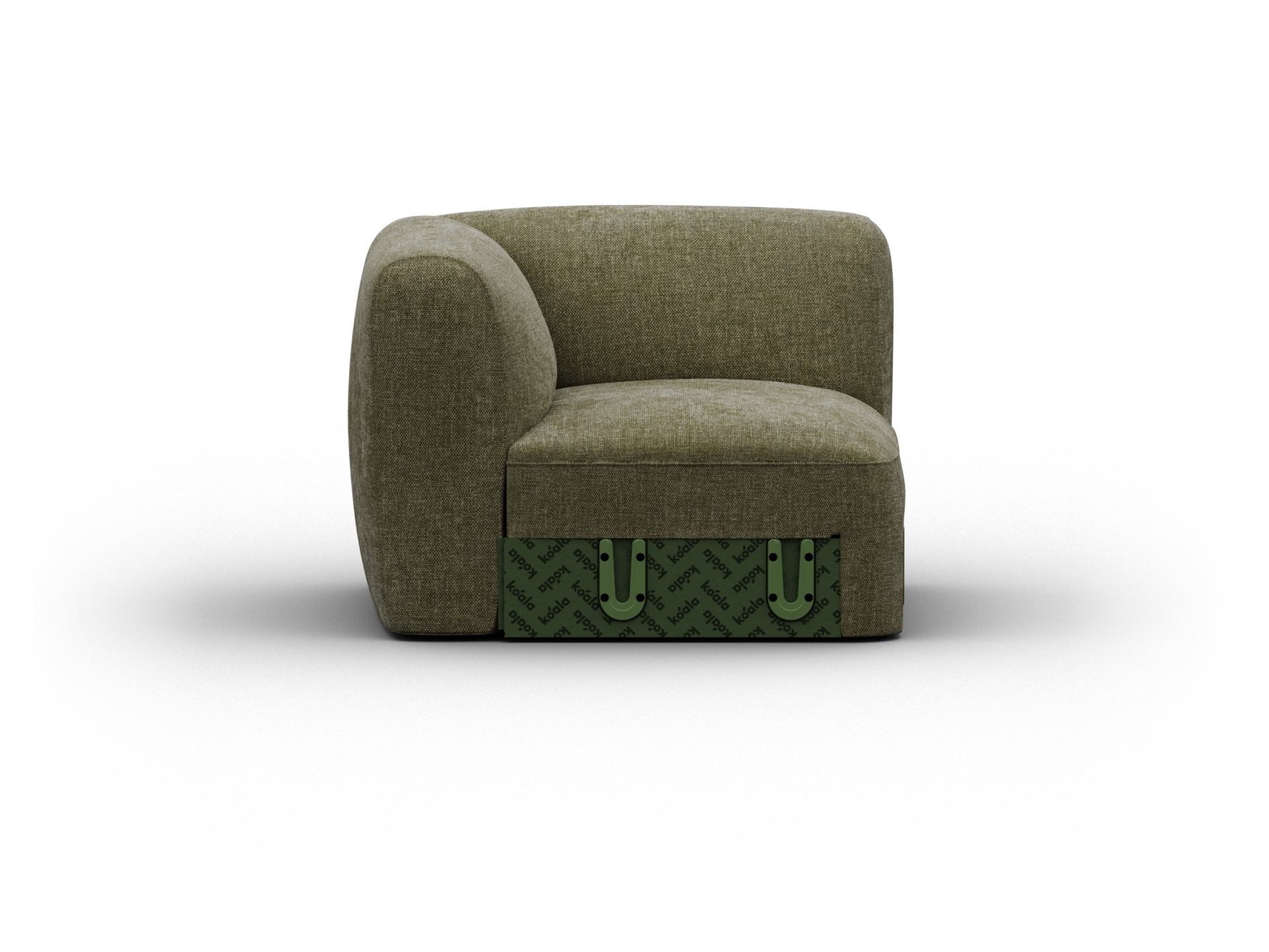Torquay Modular Sofa Section - Regular / Corner / Forest Dawn (Luxe edition)