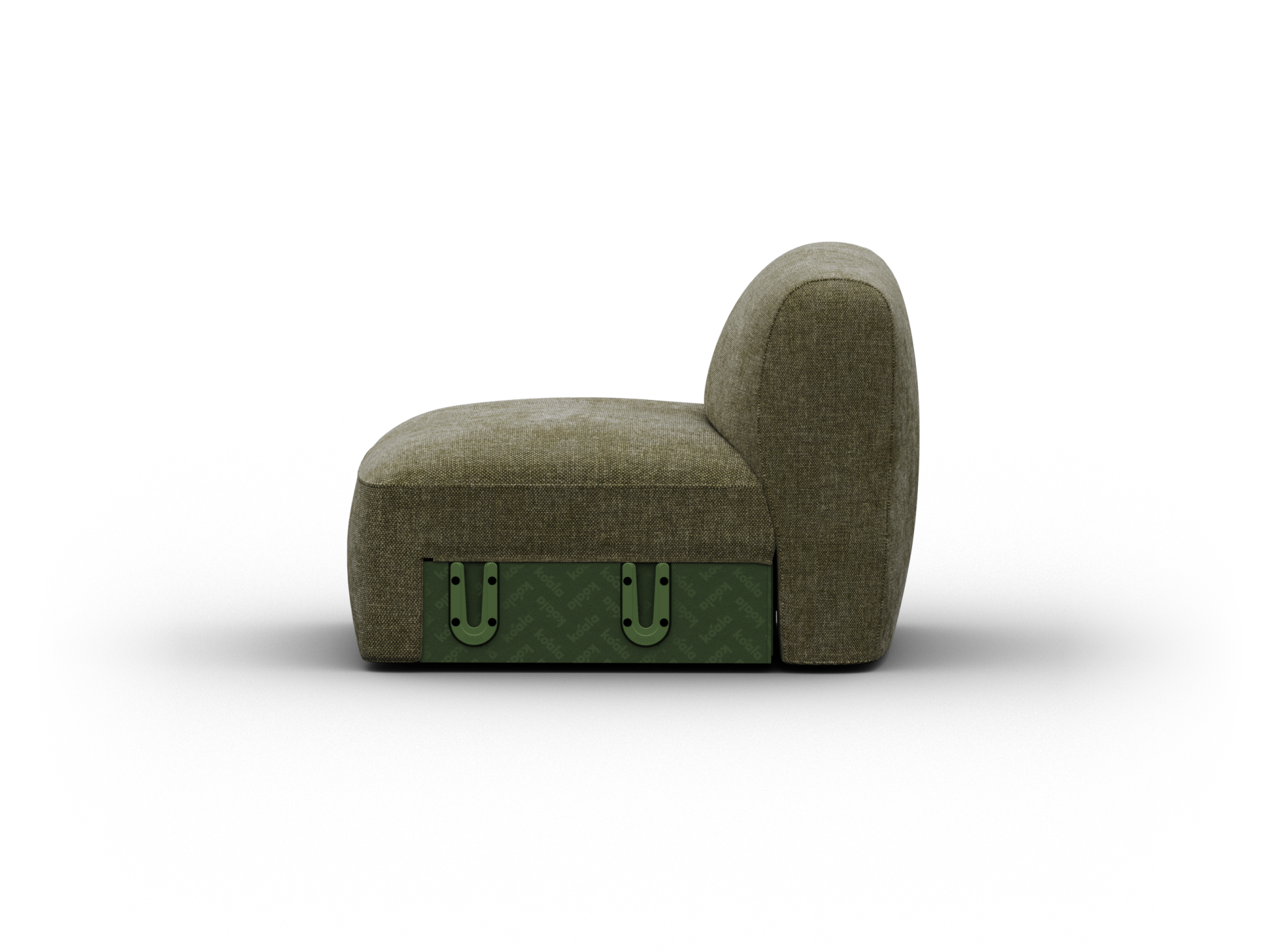 Torquay Modular Sofa Section - Regular / Seat / Forest Dawn (Luxe edition)