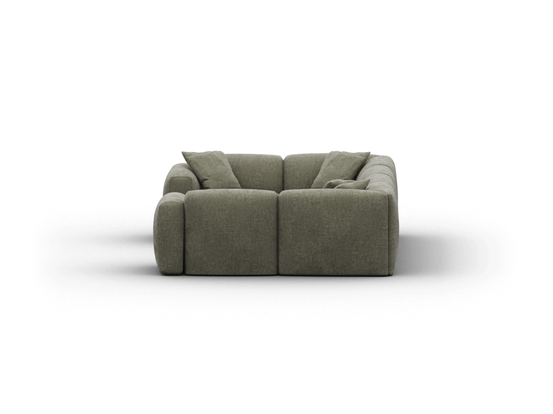 Torquay Modular Sofa - Forest Dawn (Luxe edition) / 6 Sections / Regular