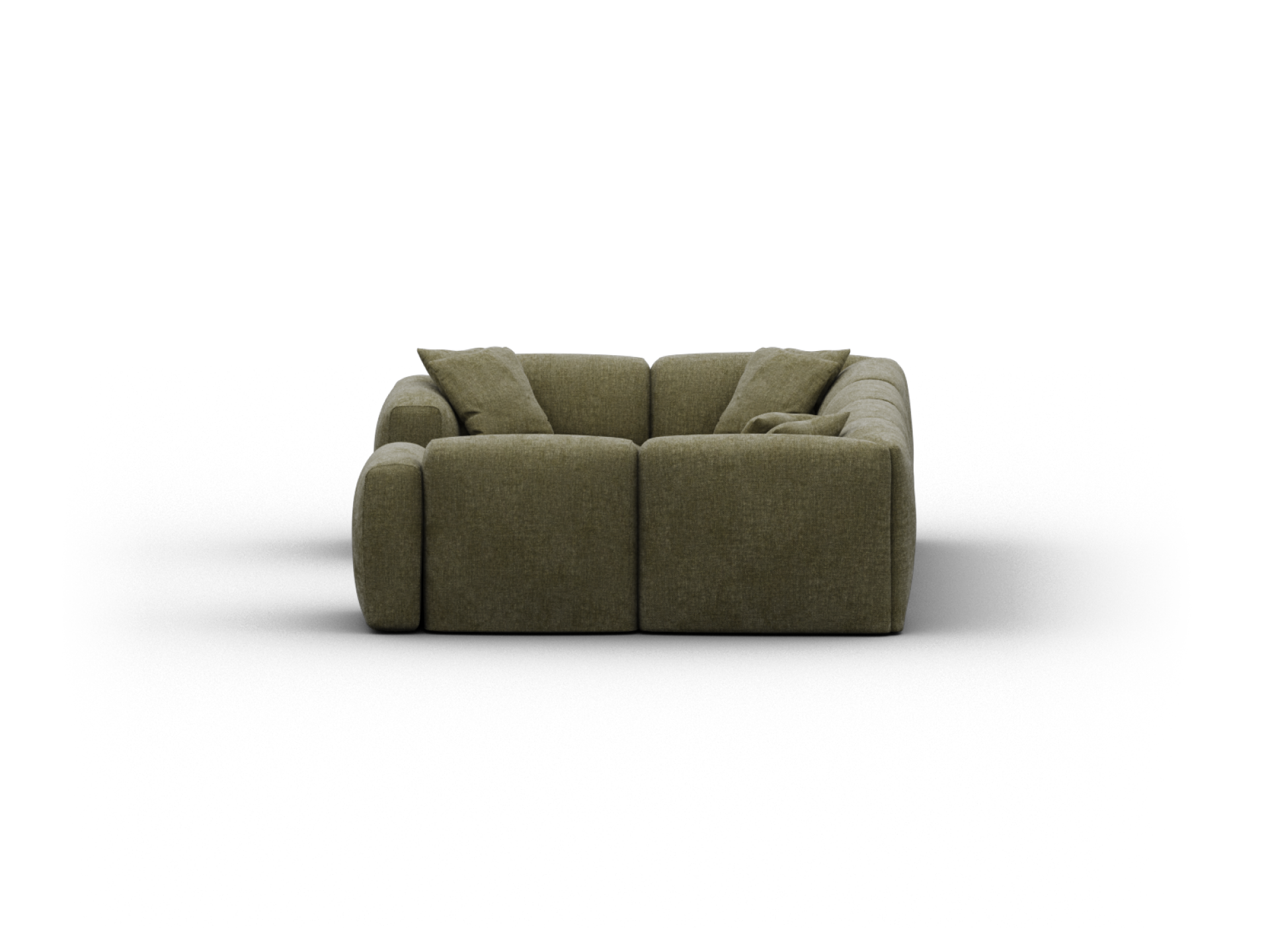 Torquay Modular Sofa - Forest Dawn (Luxe edition) / 6 Sections / Regular