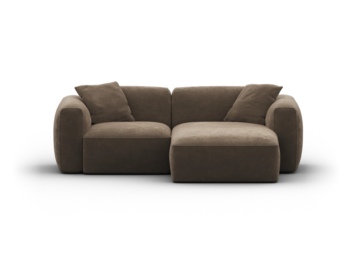 Torquay Modular Sofa - Midnight Mocha / 2 Sections / Regular