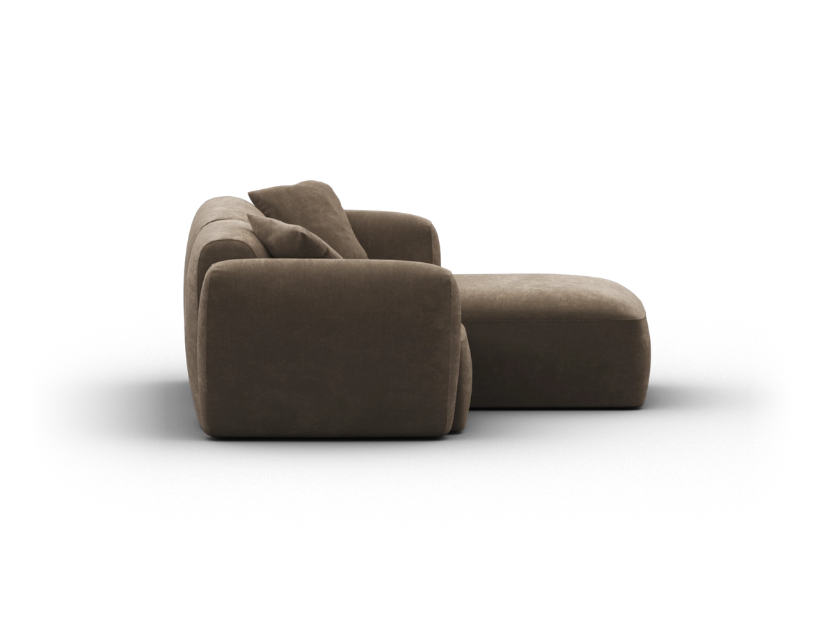 Torquay Modular Sofa - Midnight Mocha / 2 Sections / Regular