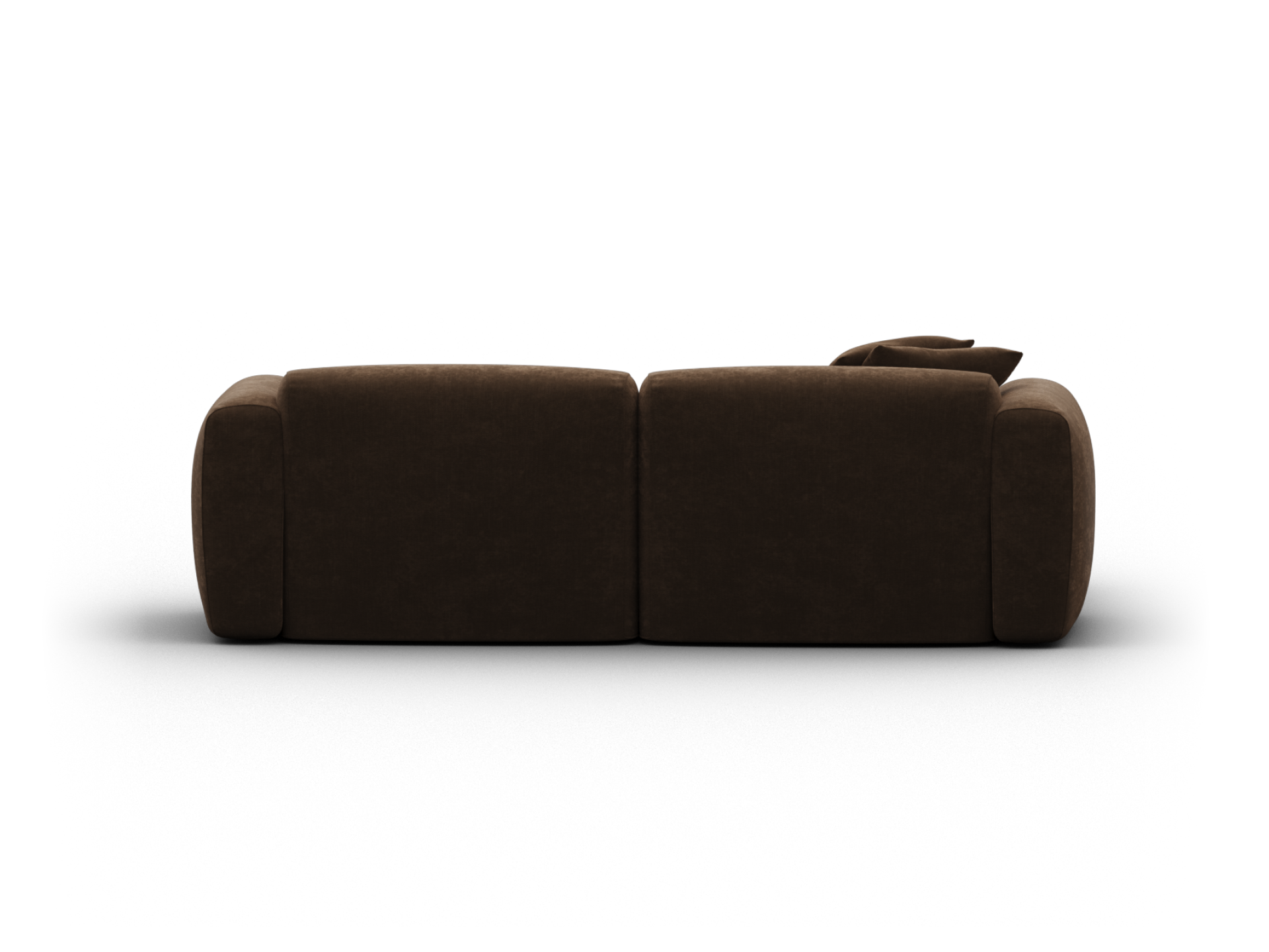 Torquay Modular Sofa - Chaise / Extra Wide / 2 Sections / Midnight Mocha