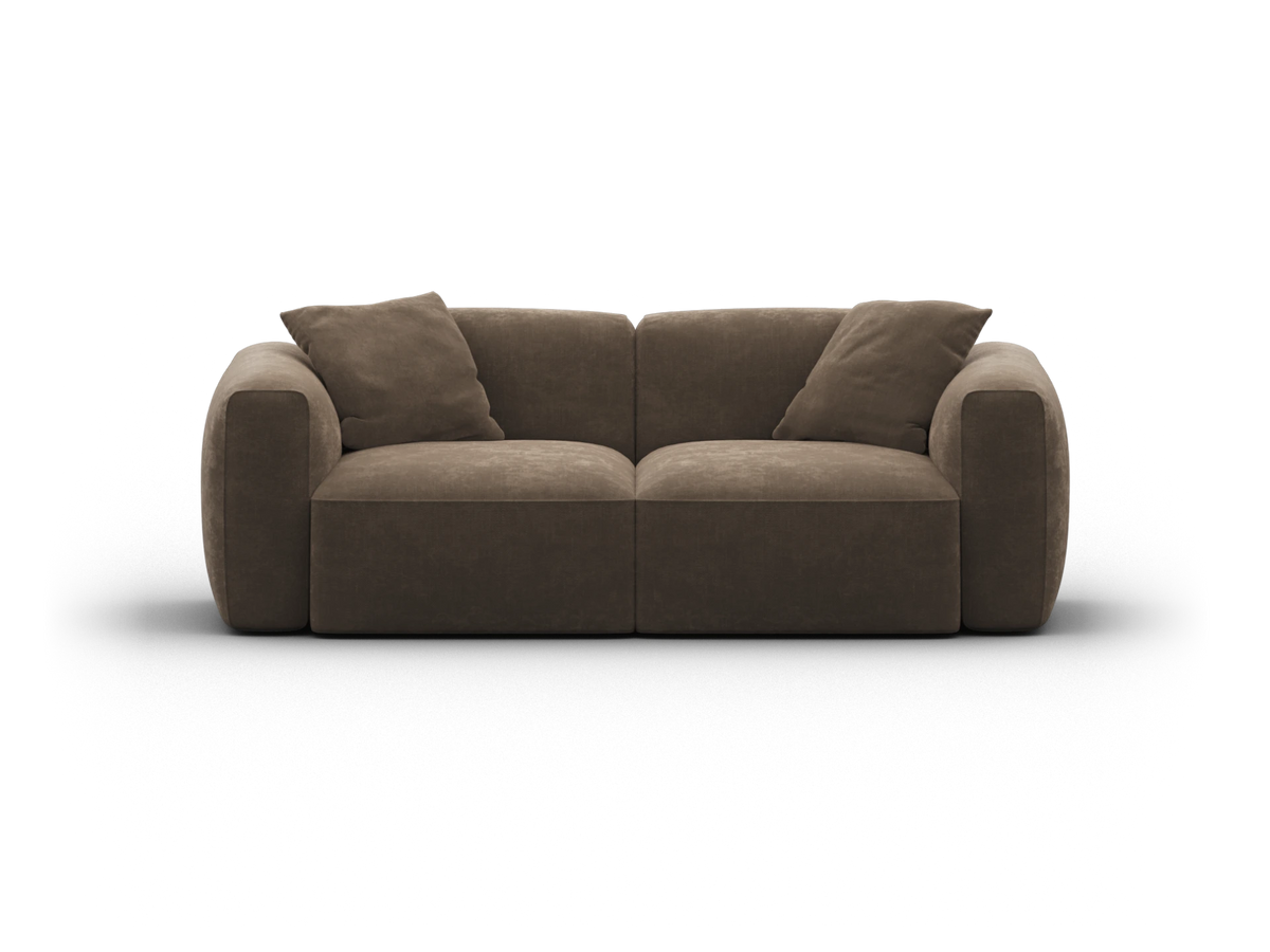 Torquay Modular Sofa - Midnight Mocha / 2 Sections / Regular