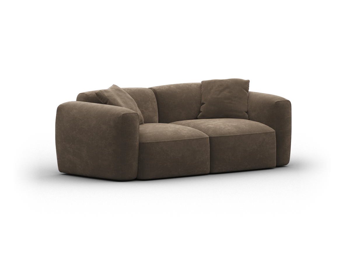 Torquay Modular Sofa - Midnight Mocha / 2 Sections / Regular