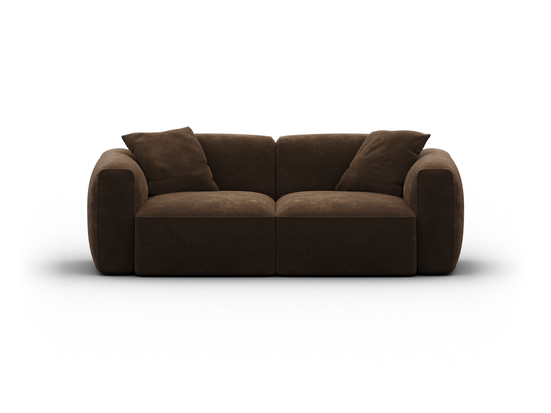 Torquay Modular Sofa - Sofa / Regular / 2 Sections / Midnight Mocha