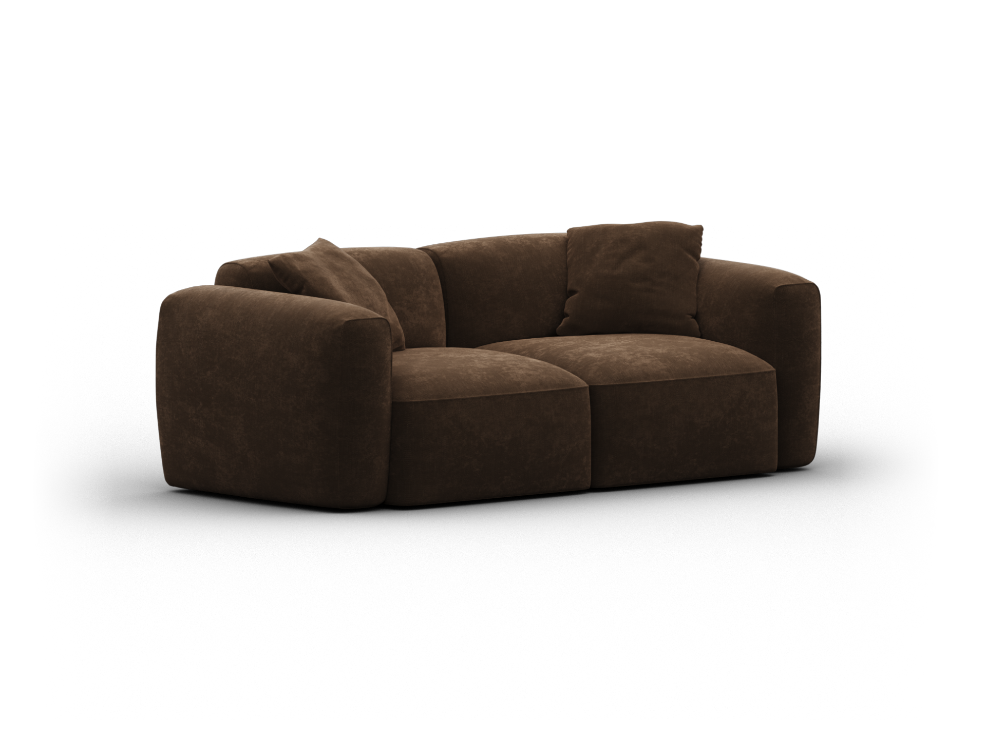 Torquay Modular Sofa - Sofa / Regular / 2 Sections / Midnight Mocha