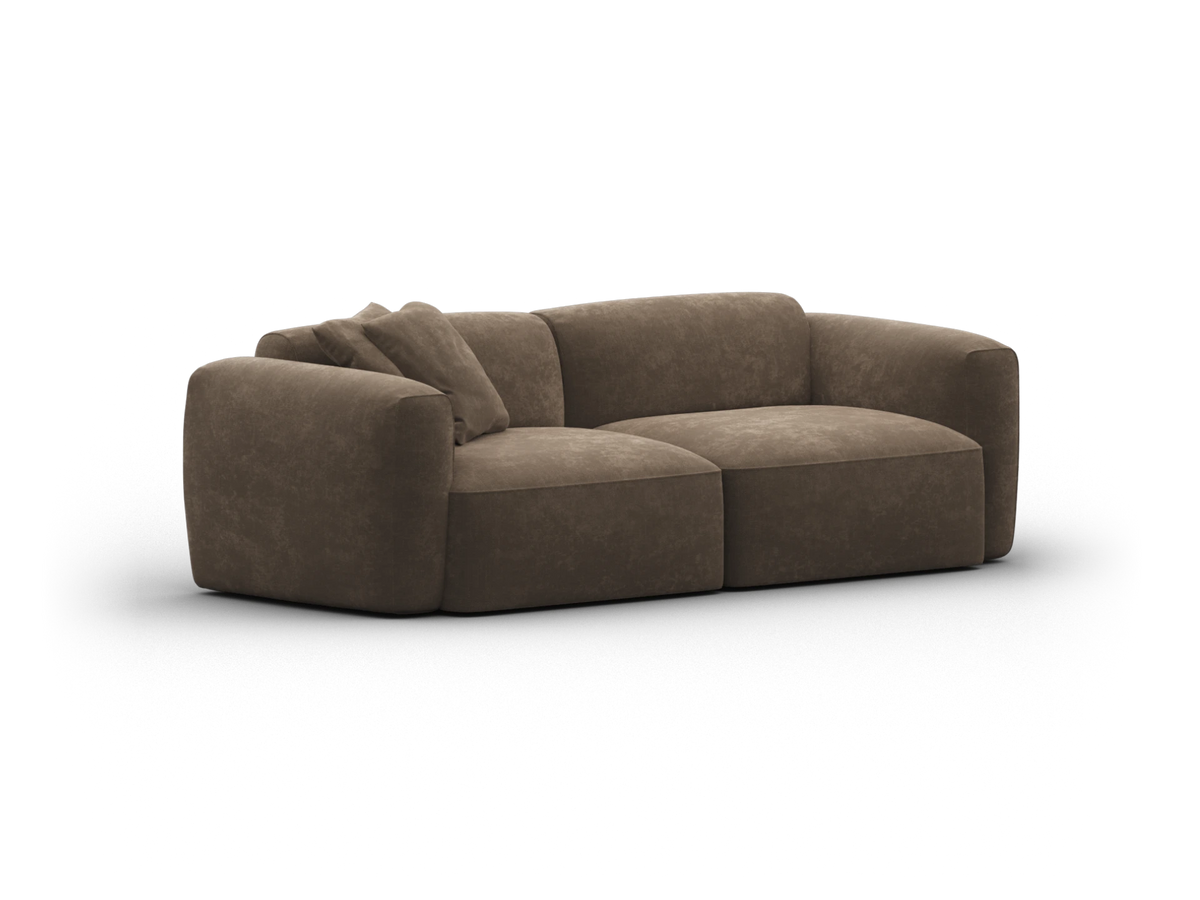 Torquay Modular Sofa - Midnight Mocha / 2 Sections / Extra Wide