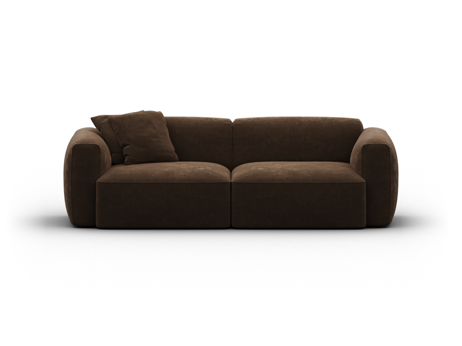 Torquay Modular Sofa - Extra Wide / 2 Sections / Midnight Mocha