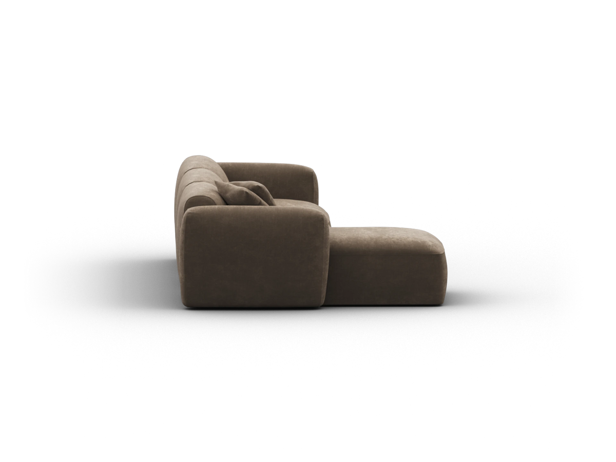 Torquay Modular Sofa - Midnight Mocha / 3 Sections / Extra Wide