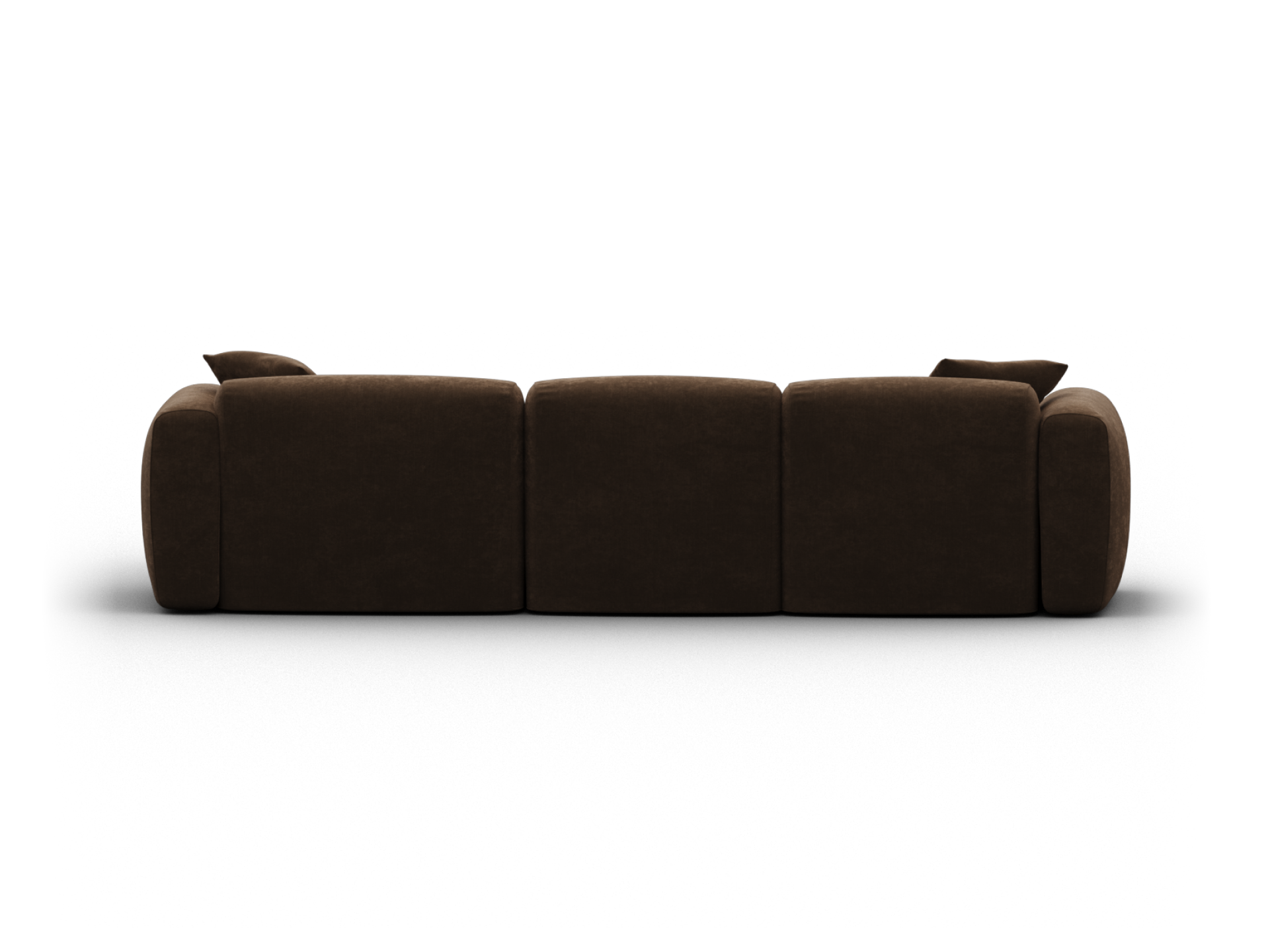 Torquay Modular Sofa - Chaise / Regular / 3 Sections / Midnight Mocha