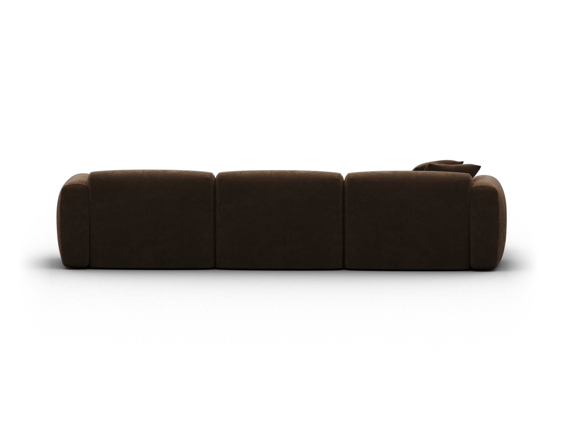 Torquay Modular Sofa - Chaise / Extra Wide / 3 Sections / Midnight Mocha