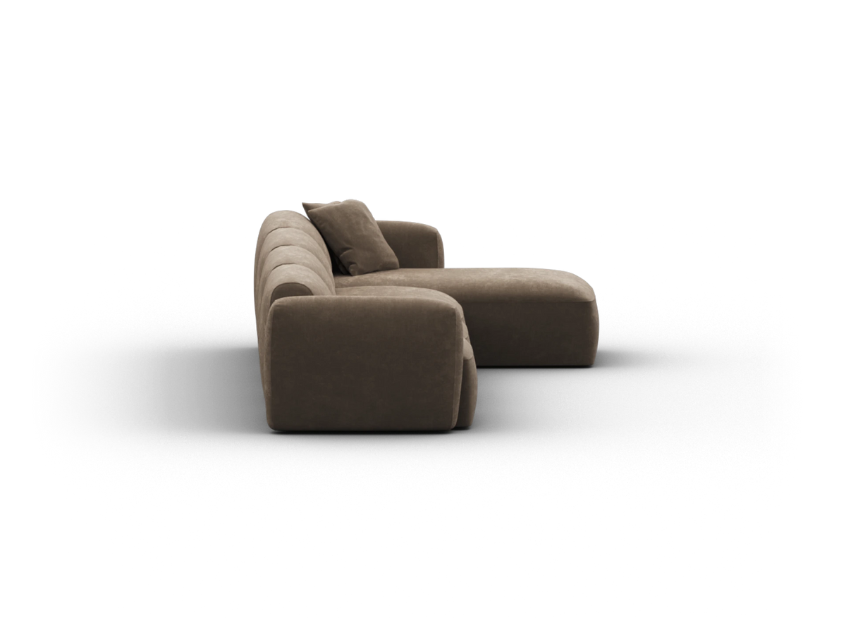 Torquay Modular Sofa - Midnight Mocha / 4 Sections / Extra Wide
