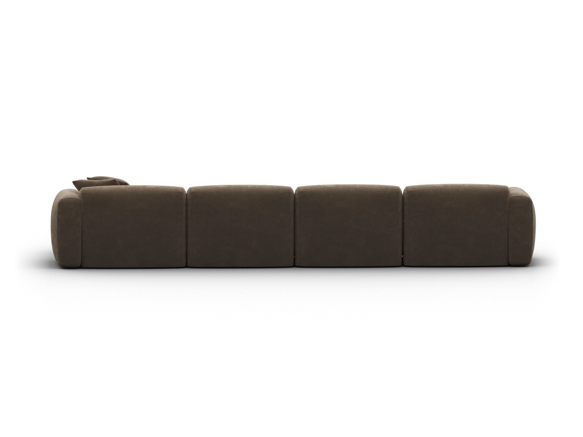 Torquay Modular Sofa - Midnight Mocha / 4 Sections / Extra Wide