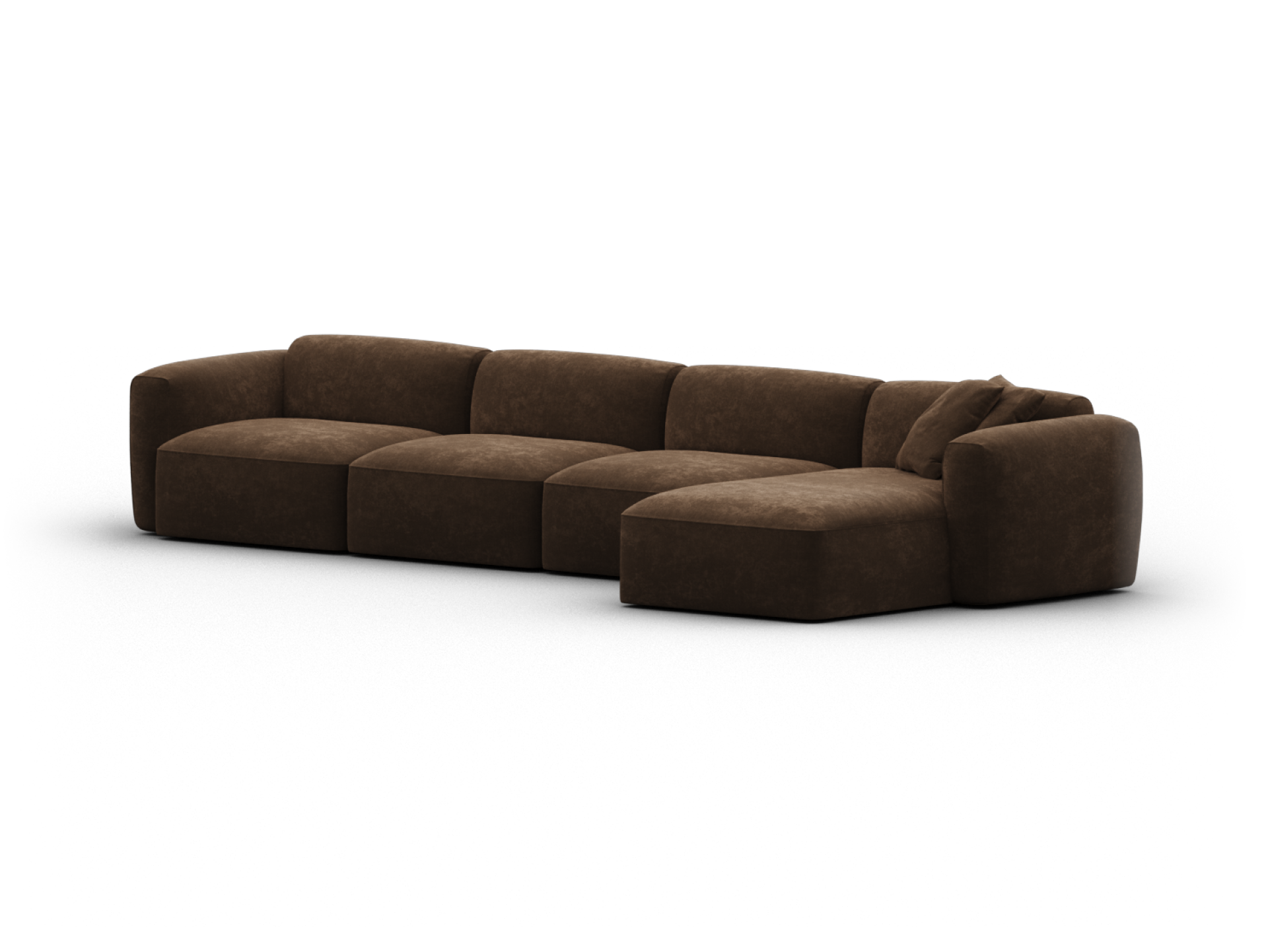 Torquay Modular Sofa - Extra Wide / 4 Sections / Midnight Mocha