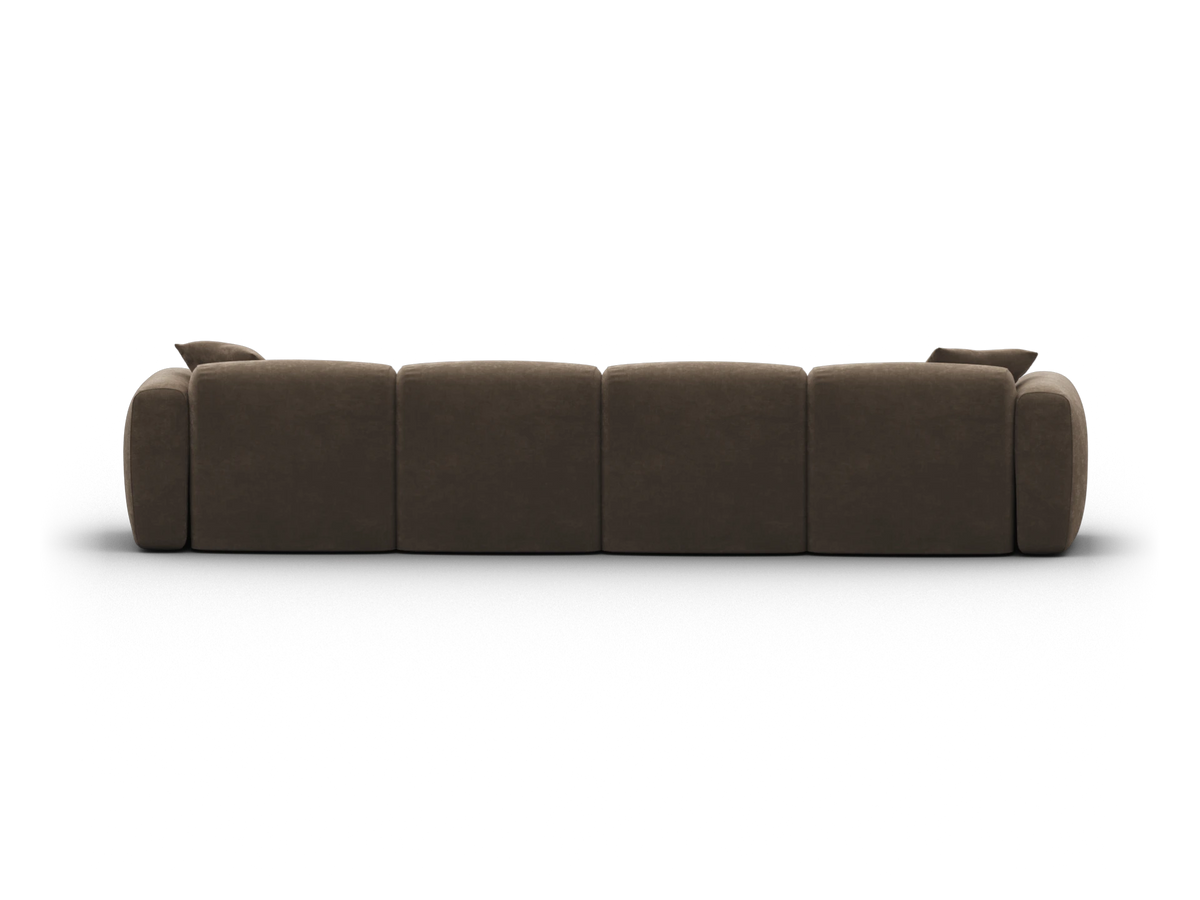 Torquay Modular Sofa - Midnight Mocha / 4 Sections / Regular