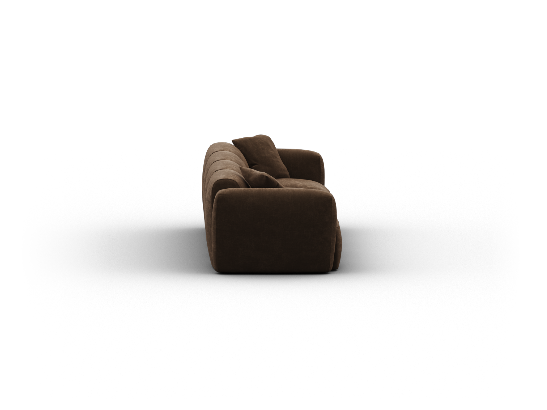 Torquay Modular Sofa - Regular / 4 Sections / Midnight Mocha