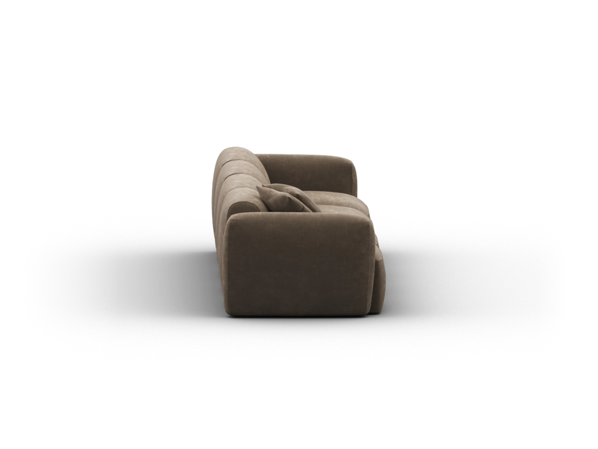 Torquay Modular Sofa - Midnight Mocha / 4 Sections / Extra Wide