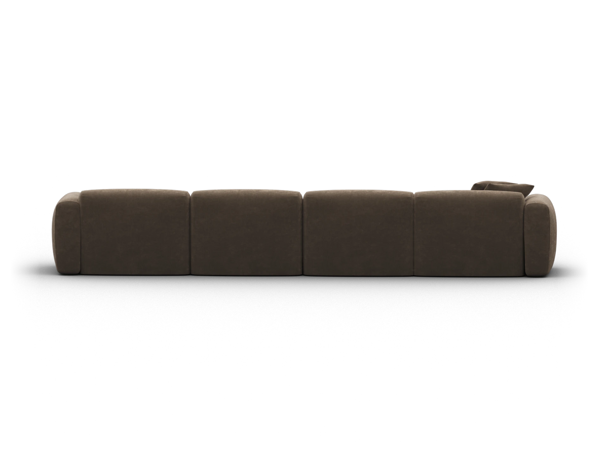 Torquay Modular Sofa - Midnight Mocha / 4 Sections / Extra Wide