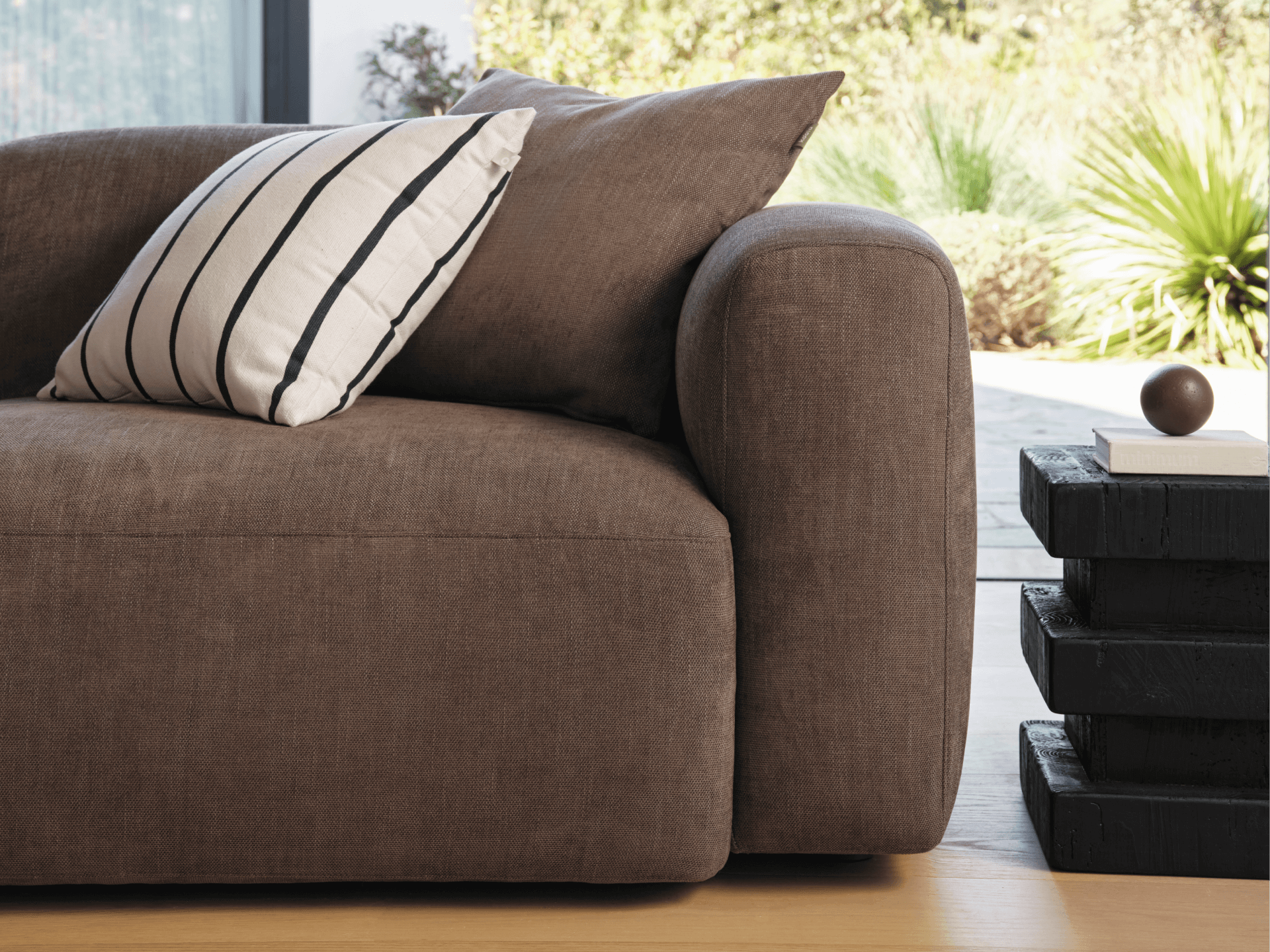 Torquay Modular Sofa - Extra Wide / 4 Sections / Midnight Mocha