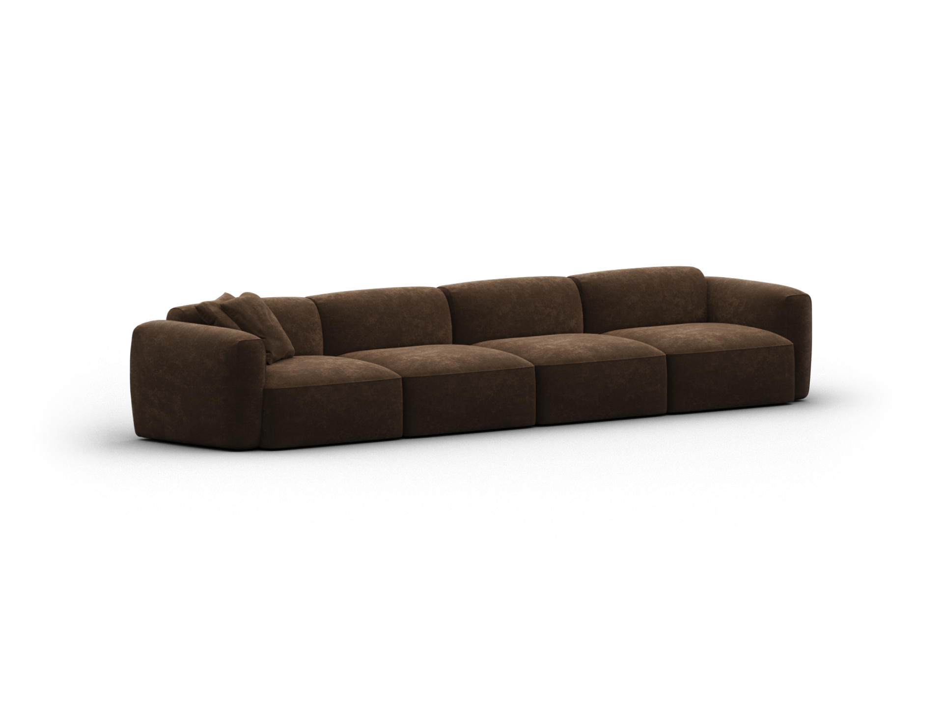 Torquay Modular Sofa - Extra Wide / 4 Sections / Midnight Mocha