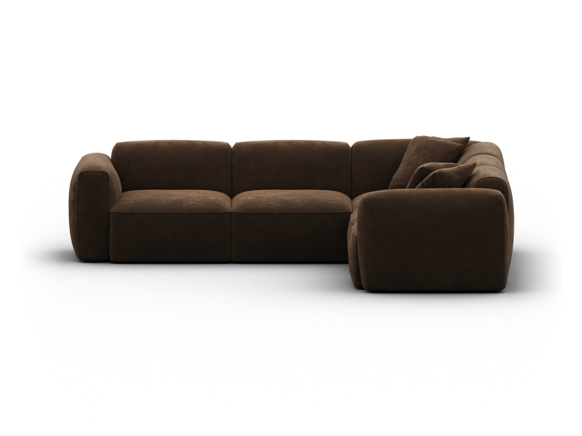 Torquay Modular Sofa - Regular / 5 Sections / Midnight Mocha