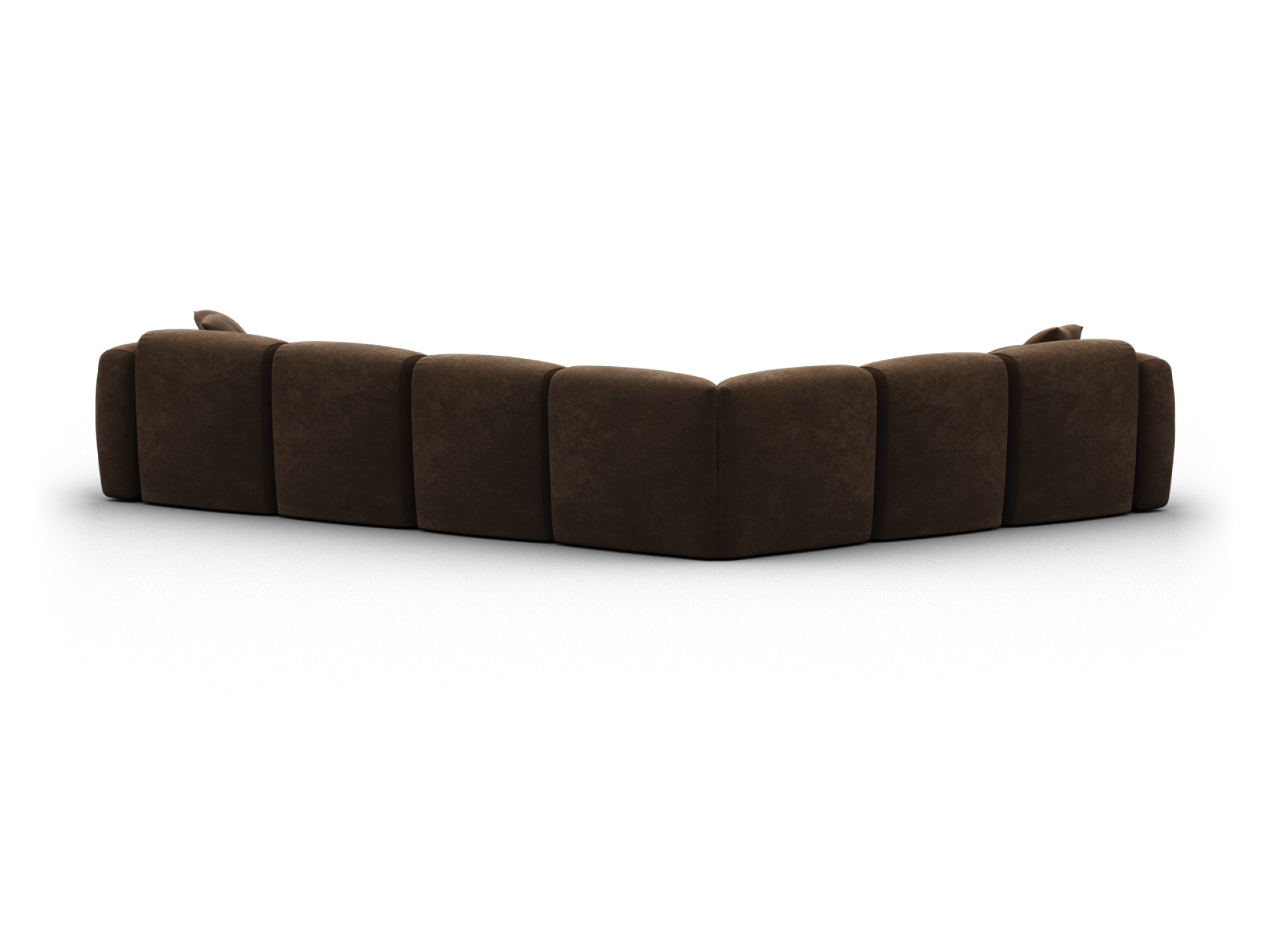 Torquay Modular Sofa - Regular / 6 Sections / Midnight Mocha