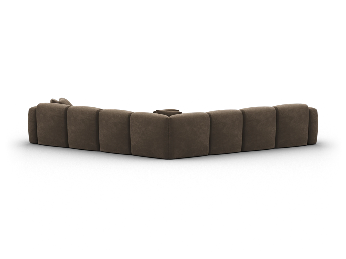 Torquay Modular Sofa - Midnight Mocha / 7 Sections / Regular