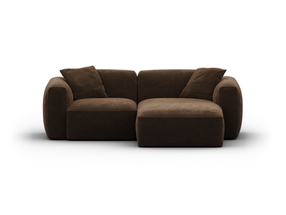 Torquay Modular Sofa Cover Packs - Midnight Mocha / 2 Sections / Regular
