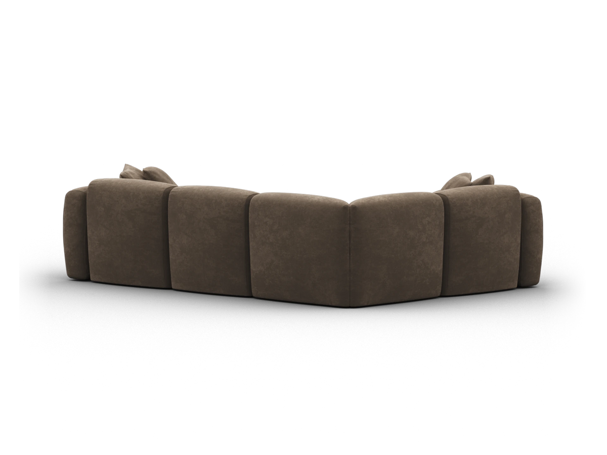 Torquay Modular Sofa - Midnight Mocha / 4 Sections / Regular