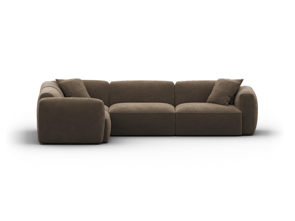 Torquay Modular Sofa - Midnight Mocha / 4 Sections / Extra Wide