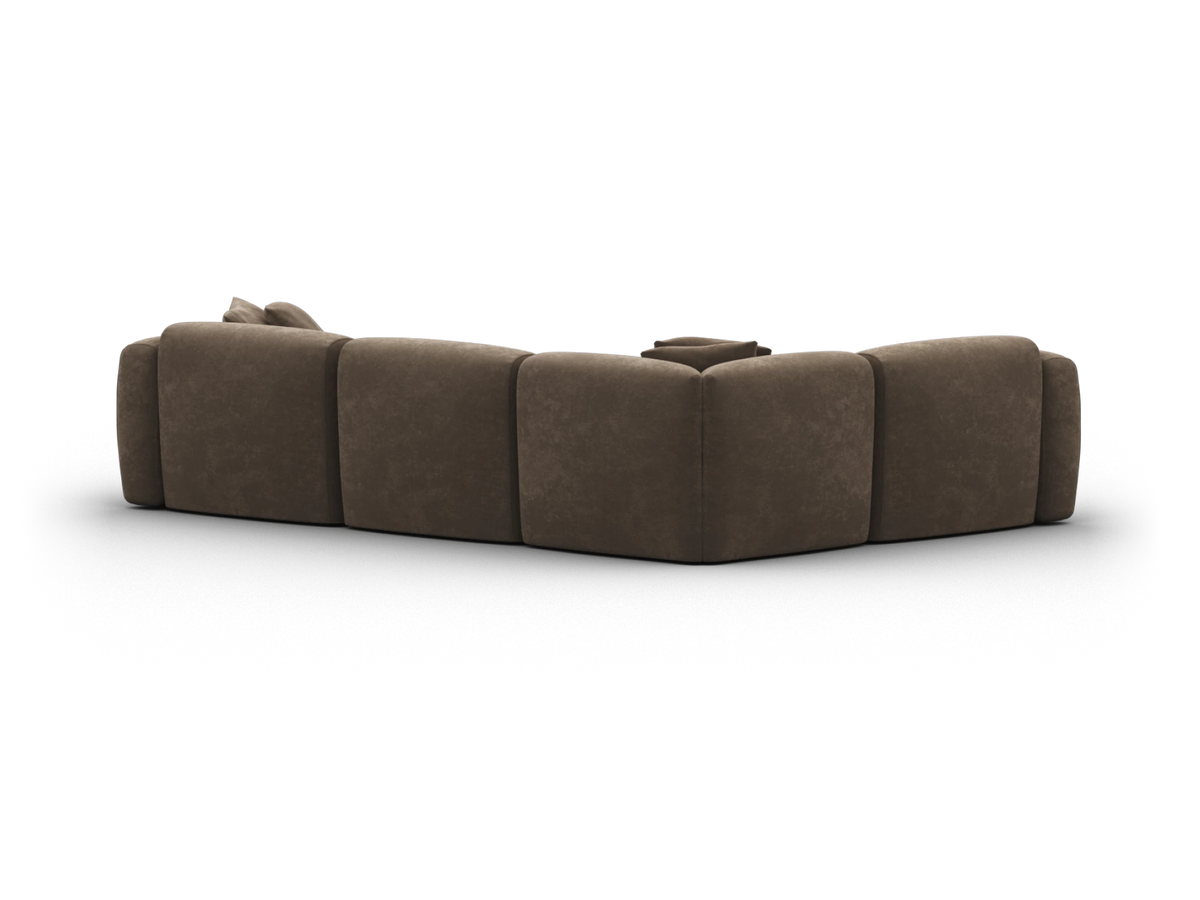 Torquay Modular Sofa - Midnight Mocha / 4 Sections / Extra Wide