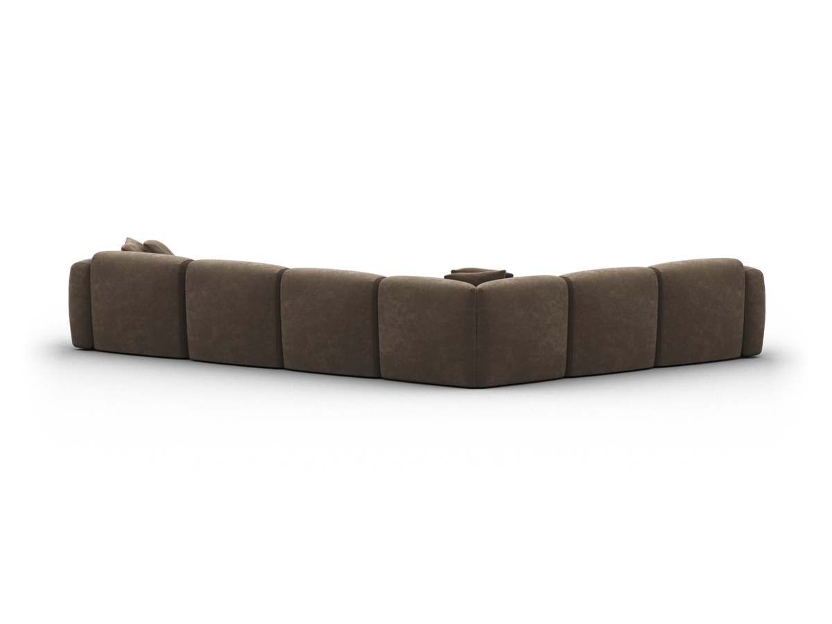 Torquay Modular Sofa - Midnight Mocha / 6 Sections / Extra Wide