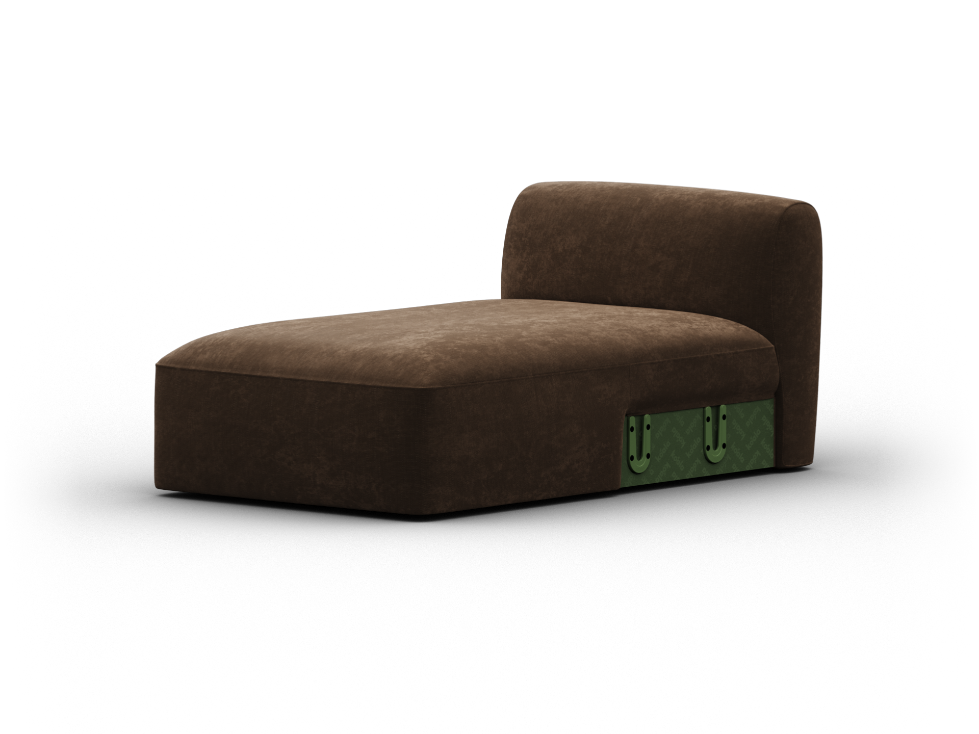 Torquay Modular Sofa Section - Extra Wide / Chaise / Midnight Mocha