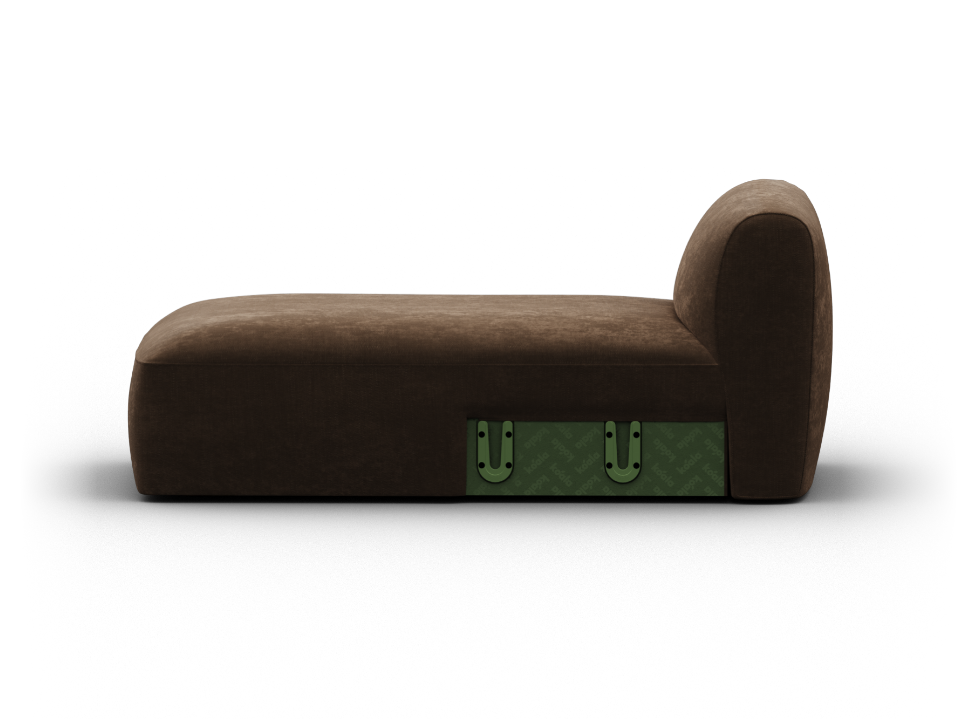 Torquay Modular Sofa Section - Extra Wide / Chaise / Midnight Mocha