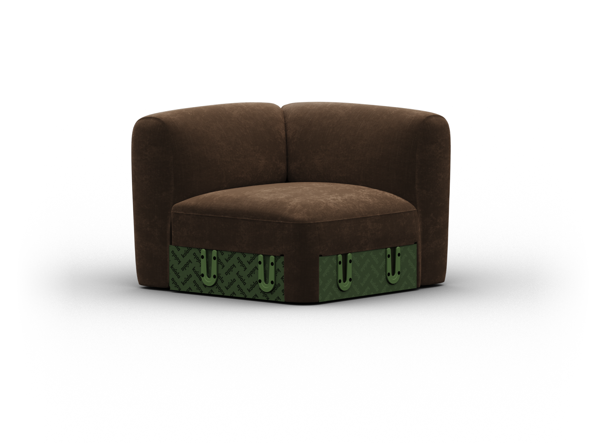 Torquay Modular Sofa Section - Regular / Corner / Midnight Mocha