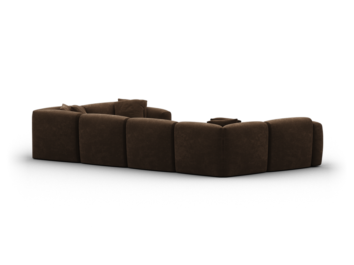 Torquay Modular Sofa - Midnight Mocha / 6 Sections / Extra Wide