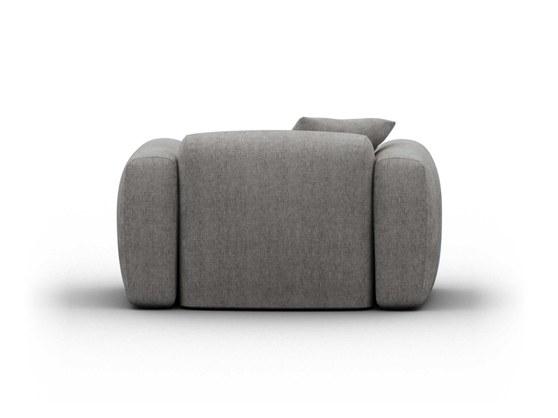 Torquay Modular Armchair - Regular / Moonlit Silver (Luxe edition)