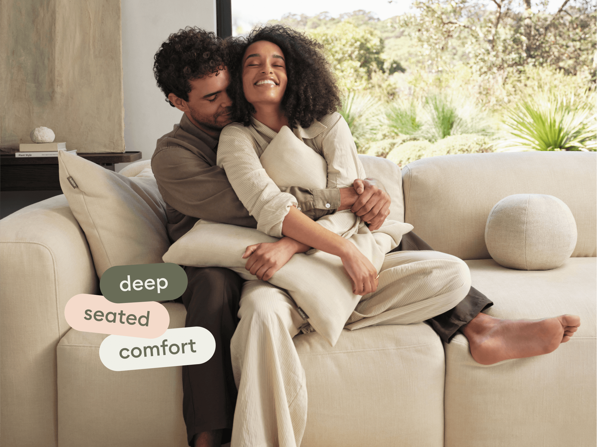 Torquay Modular Sofa - Sofa / Regular / 2 Sections / Pearl Moon