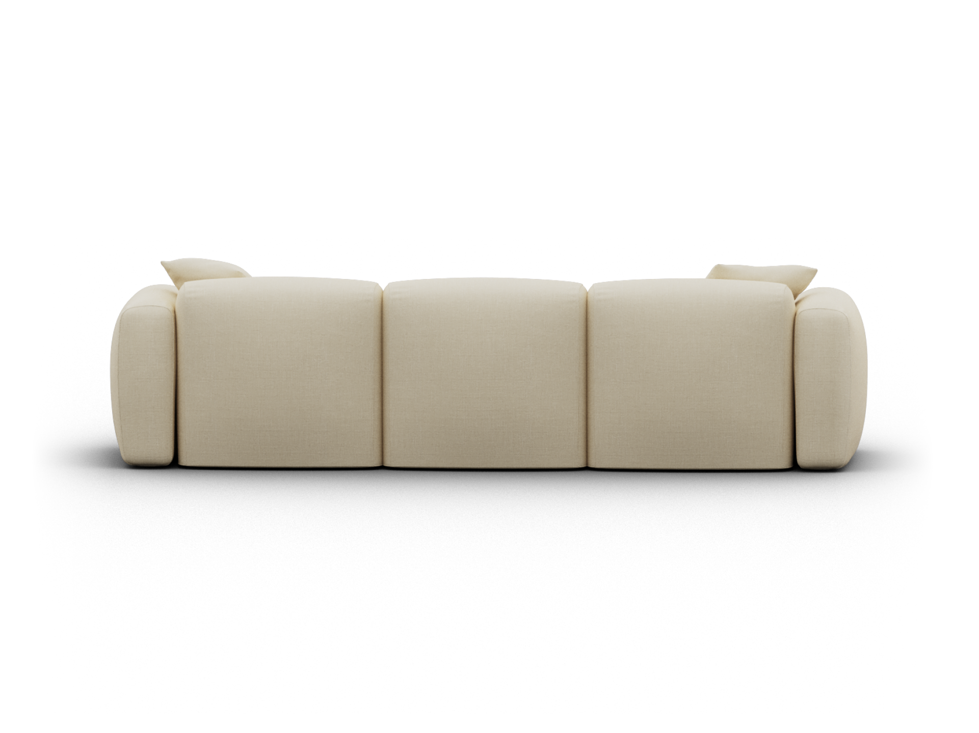 Torquay Modular Sofa - Regular / 3 Sections / Pearl Moon