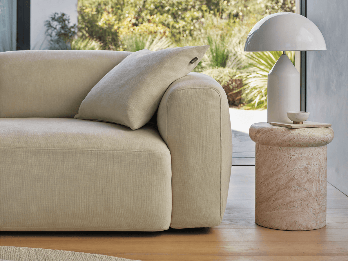 Torquay Modular Sofa - Pearl Moon / 4 Sections / Regular
