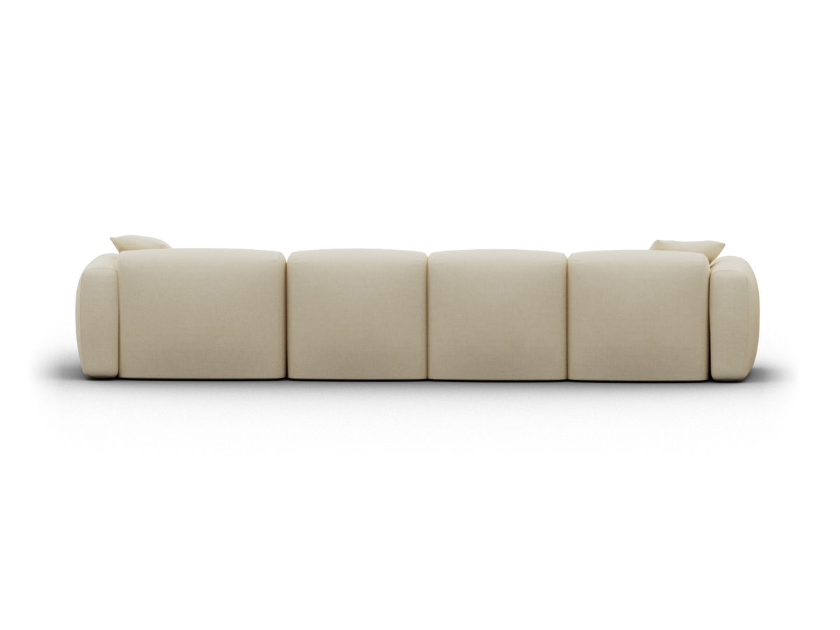 Torquay Modular Sofa - Pearl Moon / 4 Sections / Regular