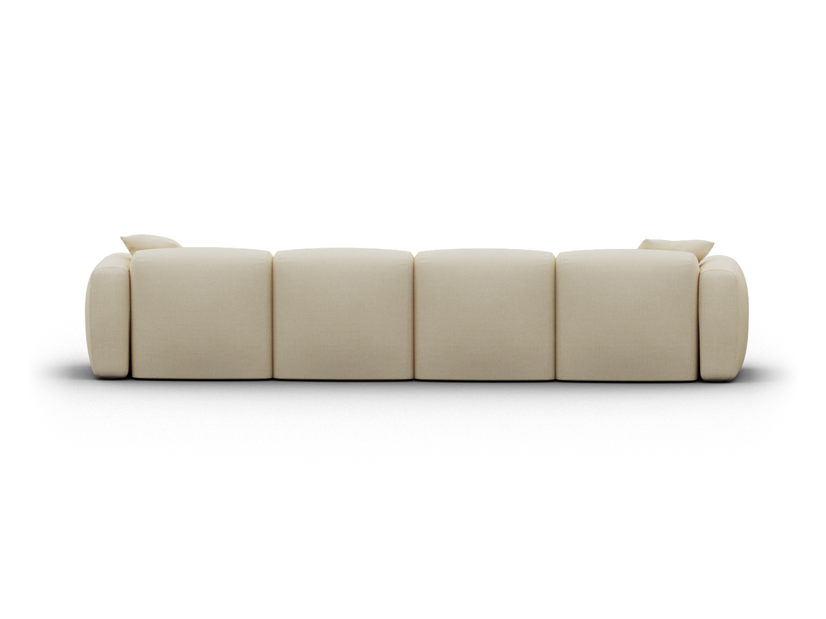 Torquay Modular Sofa - Pearl Moon / 4 Sections / Regular