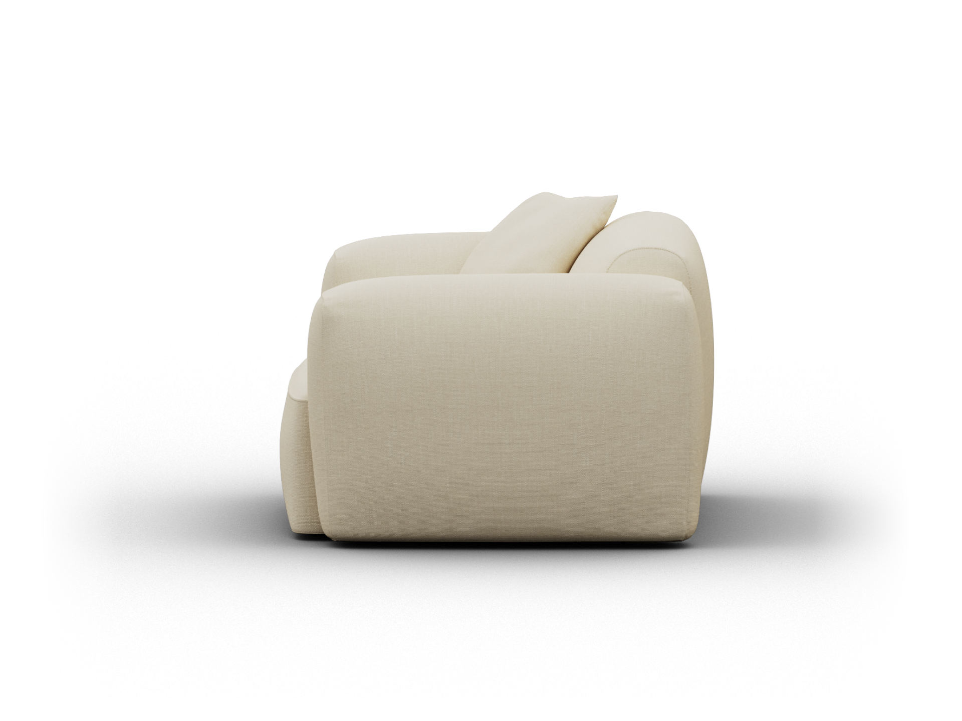Torquay Modular Armchair - Pearl Moon / Extra Wide
